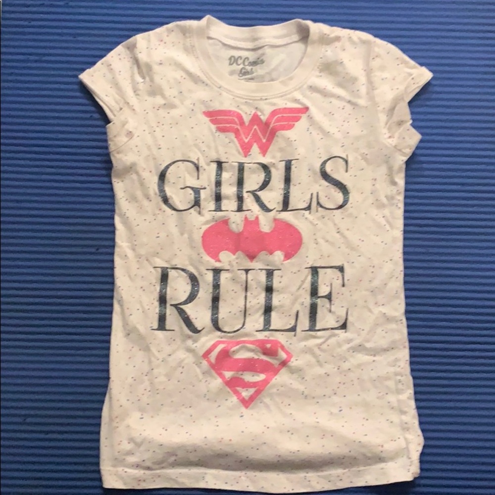 Girls super hero tshirt